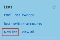 Twitter List